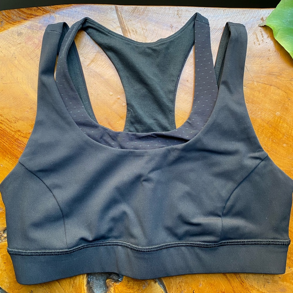 Lululemon Glide and Stride Bra Black Size 8